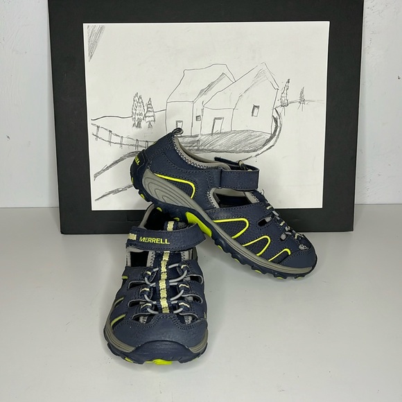 Merrell Other - Merrell Hydro Hiker Athletic Sandals Shoes Youth Kids US 1